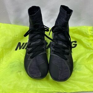 Nike Black Knit High-Tops